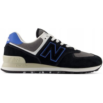 Buty Męskie New Balance U574Qrb Sneakersy Klasyczne Na Co Dzień Czarne Buty Męskie New Balance U574Qrb Sneakersy Klasyczne Na Co Dzień Czarne