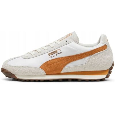Buty Męskie Puma Easy Rider Nylon Klasyczne Sneakersy Na Co Dzień Białe Buty Męskie Puma Easy Rider Nylon Klasyczne Sneakersy Na Co Dzień Białe