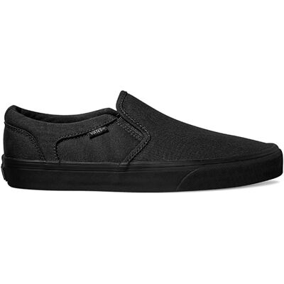 Buty Męskie Vans Mn Asher (Canvas) Czarne (Vn000Seq186) Buty Męskie Vans Mn Asher (Canvas) Czarne (Vn000Seq186)
