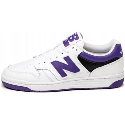 Buty New Balance 480 Białe Fioletowe BB480LPB 39.5EU Buty New Balance 480 Białe Fioletowe BB480LPB 39.5EU