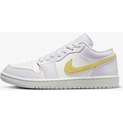Buty Nike Air Jordan 1 Low Fioletowe Żółte 38Eu Buty Nike Air Jordan 1 Low Fioletowe Żółte 38Eu