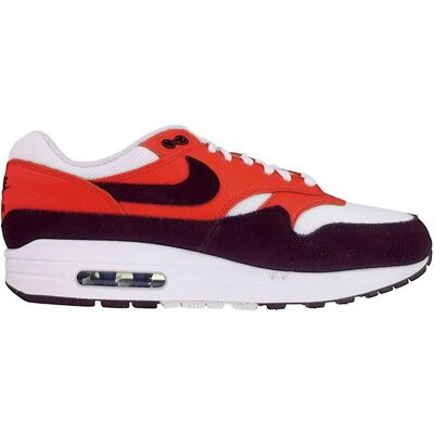Nike - Air Max 1 - White Burgundy - 11 UK - Shoes Nike - Air Max 1 - White Burgundy - 11 UK - Shoes