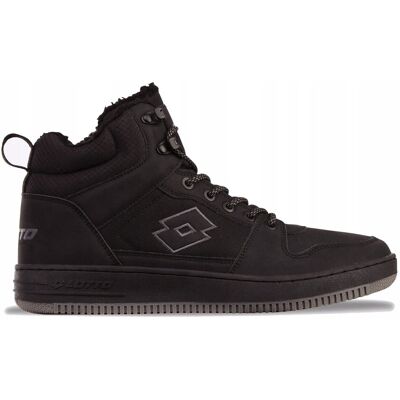 Buty Ocieplane Za Kostke Lotto Prehna 2400380U-1111 Zimowe Czarne 42 Buty Ocieplane Za Kostke Lotto Prehna 2400380U-1111 Zimowe Czarne 42