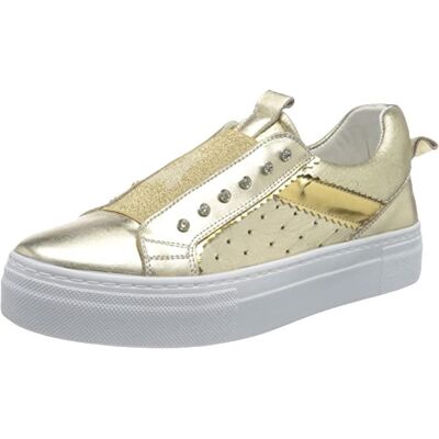 Patrizia Pepe Lamianto Pele Dourado - Sneakers Patrizia Pepe Lamianto Pele Dourado - Sneakers