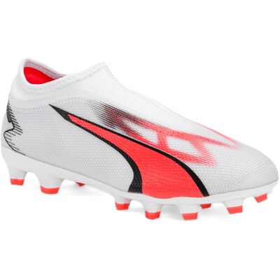 Buty piłkarskie Puma Ultra Match LL Białe - Dzieci Buty piłkarskie Puma Ultra Match LL Białe - Dzieci
