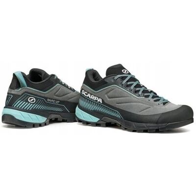 Buty Podejściowe Scarpa Rapid Xt Wmn Midgray-Aqua R40,5 Buty Podejściowe Scarpa Rapid Xt Wmn Midgray-Aqua R40,5