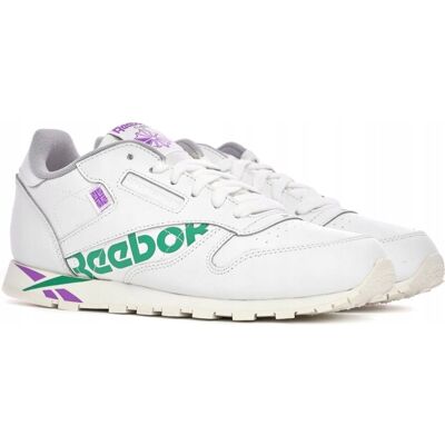 Reebok DV9598 Skórzane Buty Damskie na Cały Rok Reebok DV9598 Skórzane Buty Damskie na Cały Rok