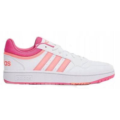Buty Sportowe Adidas Hoops Gw0418 Białe 37,3 Buty Sportowe Adidas Hoops Gw0418 Białe 37,3
