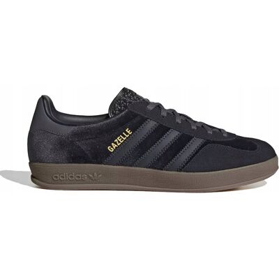 Buty sportowe damskie adidas Gazelle Indoor W zamsz welur czarne r. 38 Buty sportowe damskie adidas Gazelle Indoor W zamsz welur czarne r. 38