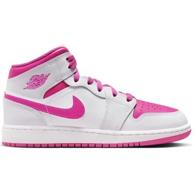 Buty sportowe damskie Air Jordan 1 Mid GS Pink - FD8780-500-39 Buty sportowe damskie Air Jordan 1 Mid GS Pink - FD8780-500-39