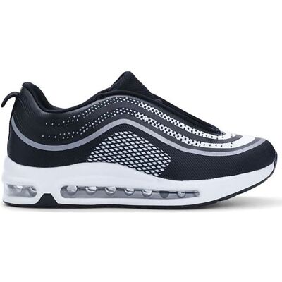 Permani Buty Sportowe Damskie z Podeszwą Air Czarno/Białe Lekkie Wygodne Do Biegania Na Fitness Biegowe 41 Permani Buty Sportowe Damskie z Podeszwą Air Czarno/Białe Lekkie Wygodne Do Biegania Na Fitness Biegowe 41
