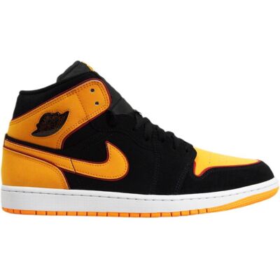Nike Jordan Czarny & Pomarańczowe Air Jordan 1 Mid SE Buty - Czarny & Pomarańczowe - Buty Nike Jordan Czarny & Pomarańczowe Air Jordan 1 Mid SE Buty - Czarny & Pomarańczowe - Buty