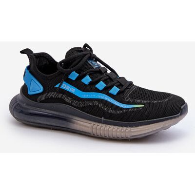 Buty Sportowe Męskie HI-POLY SYSTEM Big Star NN174450 Czarne-42 Buty Sportowe Męskie HI-POLY SYSTEM Big Star NN174450 Czarne-42