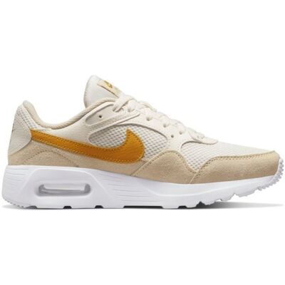Buty sportowe sneakersy NIKE AIR MAX SC beżowe jasne skórzane r. 37,5 24 cm Buty sportowe sneakersy NIKE AIR MAX SC beżowe jasne skórzane r. 37,5 24 cm