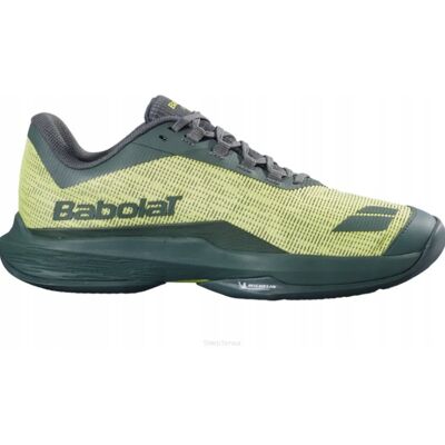 Buty tenisowe Babolat Jet Tere 2 Clay zielono-czarne 42,5 Buty tenisowe Babolat Jet Tere 2 Clay zielono-czarne 42,5
