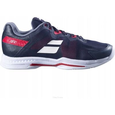 Buty tenisowe Babolat SFX3 AC - Black/Red 41 Buty tenisowe Babolat SFX3 AC - Black/Red 41