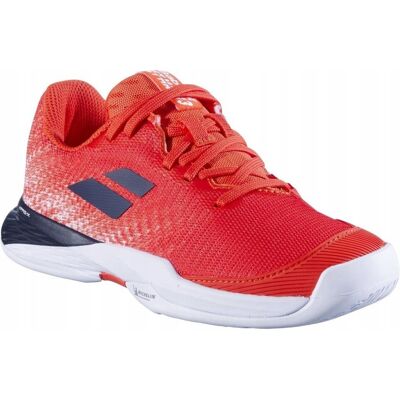 Buty tenisowe chłopięce Babolat Jet Mach 3 Junior All Court Boy strike red/ Buty tenisowe chłopięce Babolat Jet Mach 3 Junior All Court Boy strike red/