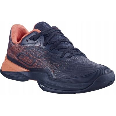 Buty tenisowe damskie Babolat Jet Mach 3 AC black/living coral 37 Buty tenisowe damskie Babolat Jet Mach 3 AC black/living coral 37