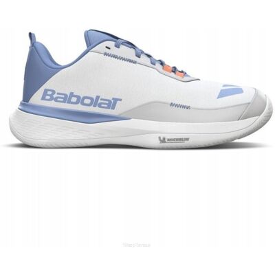 Buty tenisowe damskie Babolat SFX EVO AC białe 42 Buty tenisowe damskie Babolat SFX EVO AC białe 42