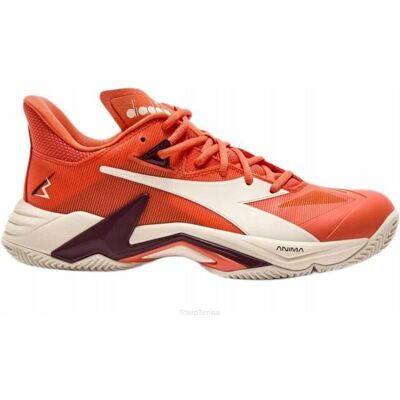 Buty tenisowe Diadora B.Icon 3 Clay pomarańczowo-białe 46 Buty tenisowe Diadora B.Icon 3 Clay pomarańczowo-białe 46