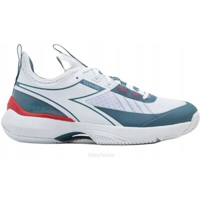 Buty tenisowe Diadora Finale Clay białe 47 Buty tenisowe Diadora Finale Clay białe 47