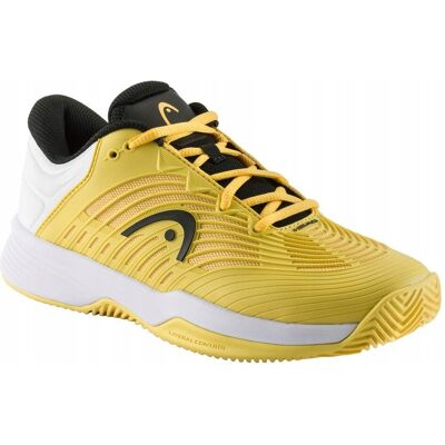 Buty tenisowe dziecięce Head Revolt Pro 4.5 Clay banana black 36 Buty tenisowe dziecięce Head Revolt Pro 4.5 Clay banana black 36