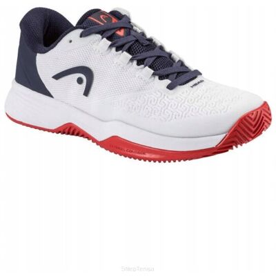 Buty tenisowe Head Revolt Pro 5.0 Clay juniorskie białe 38 Buty tenisowe Head Revolt Pro 5.0 Clay juniorskie białe 38