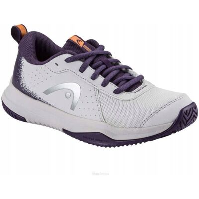 Buty tenisowe Head Sprint Court 4.0 juniorskie szare 38,5 Buty tenisowe Head Sprint Court 4.0 juniorskie szare 38,5