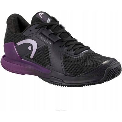 Buty tenisowe Head Sprint Pro 4.0 Clay damskie czarne 38,5 Buty tenisowe Head Sprint Pro 4.0 Clay damskie czarne 38,5
