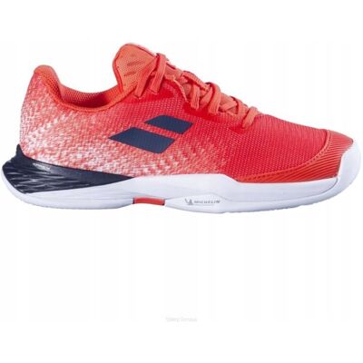 Buty tenisowe juniorskie Babolat Jet Mach 3 Clay - strike red 37 Buty tenisowe juniorskie Babolat Jet Mach 3 Clay - strike red 37