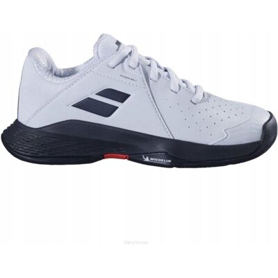 Buty tenisowe juniorskie Babolat Propulse 3 AC szare 35 Buty tenisowe juniorskie Babolat Propulse 3 AC szare 35