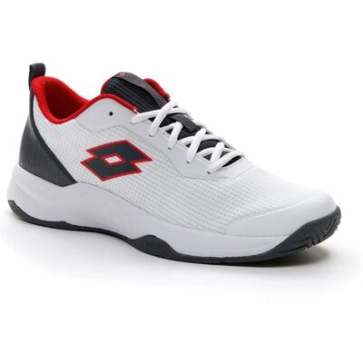 Buty Tenisowe Lotto Mirage 700 Alr Men White/asphalt/flame 43 Buty Tenisowe Lotto Mirage 700 Alr Men White/asphalt/flame 43