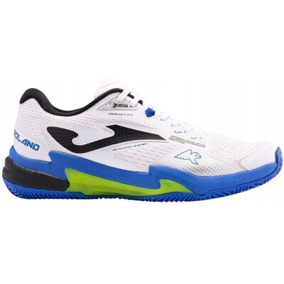 Buty Tenisowe Męskie Białe Joma Roland Men AC do Tenisa Ziemnego Rozmiar 41 Buty Tenisowe Męskie Białe Joma Roland Men AC do Tenisa Ziemnego Rozmiar 41