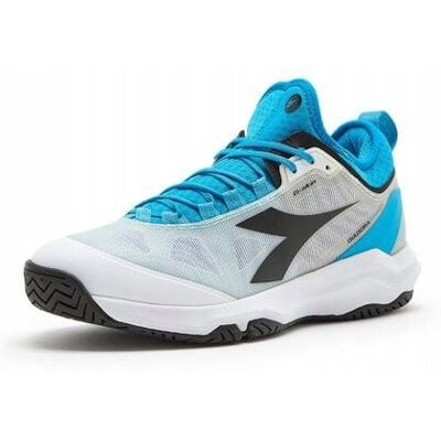 Diadora Speed Blushield Fly 3+ Biało/Niebieskie - Buty sportowe Diadora Speed Blushield Fly 3+ Biało/Niebieskie - Buty sportowe