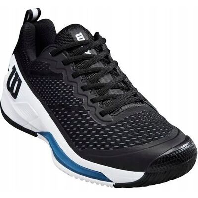 Buty tenisowe męskie Wilson Rush Pro 4.5 black/white/ensign blue 46 Buty tenisowe męskie Wilson Rush Pro 4.5 black/white/ensign blue 46