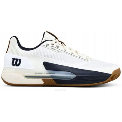 Buty Tenisowe Wilson Rush Tour 5 Clay Białe 42 2/3 Buty Tenisowe Wilson Rush Tour 5 Clay Białe 42 2/3