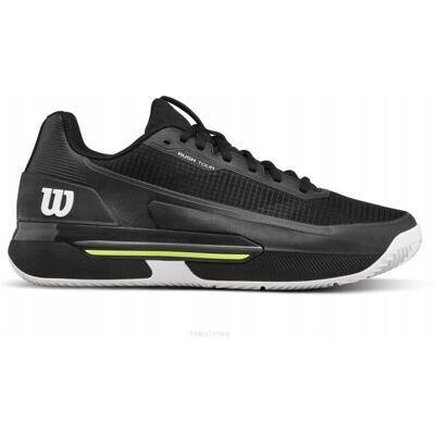 Buty Tenisowe Wilson Rush Tour 5 Clay Czarne 45 1/3 Buty Tenisowe Wilson Rush Tour 5 Clay Czarne 45 1/3