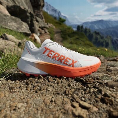 Inny producent Buty Trailowe Adidas Terrex Agravic Speed Ultra 2 Męskie Biało-Czarne Z Pomarańczowym Roz. 45.5 Inny producent Buty Trailowe Adidas Terrex Agravic Speed Ultra 2 Męskie Biało-Czarne Z Pomarańczowym Roz. 45.5