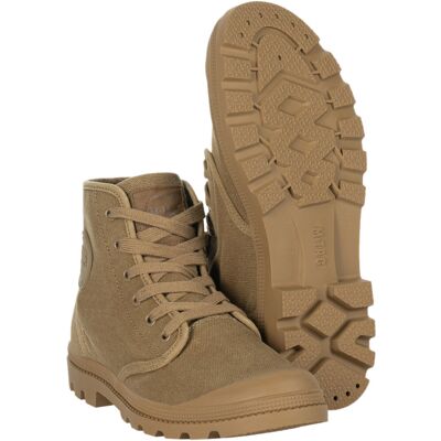 Buty Trampki Wysokie M-Tac Tenisówki Za Kostkę Bawełniane Coyote 44 Buty Trampki Wysokie M-Tac Tenisówki Za Kostkę Bawełniane Coyote 44
