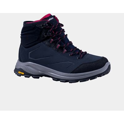 Buty trekkingowe damskie Alpinus Bordaglia granat z fuksją membranta HDTX light, Vibram z dwuwarstwowego PU 36 Buty trekkingowe damskie Alpinus Bordaglia granat z fuksją membranta HDTX light, Vibram z dwuwarstwowego PU 36