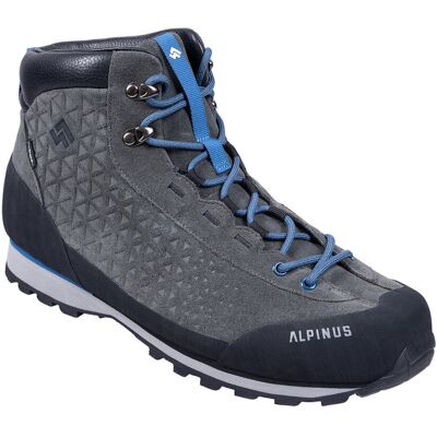 Buty trekkingowe męskie Alpinus Geres Mid HDTX M grafitowo-niebieskie 41 wysokie, membrana Buty trekkingowe męskie Alpinus Geres Mid HDTX M grafitowo-niebieskie 41 wysokie, membrana