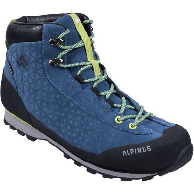 Buty trekkingowe męskie Alpinus Geres Mid HDTX M niebieskie 45 wysokie, membrana Buty trekkingowe męskie Alpinus Geres Mid HDTX M niebieskie 45 wysokie, membrana