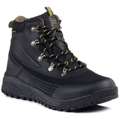 Buty trekkingowe męskie czarne wodoodporne wysokie Fila Hikebooster Mid-45 Buty trekkingowe męskie czarne wodoodporne wysokie Fila Hikebooster Mid-45