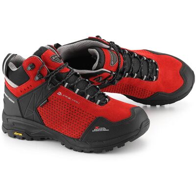 Buty trekkingowe za kostkę skórzane Alpine Pro Angoon k.czerwony r.37 Buty trekkingowe za kostkę skórzane Alpine Pro Angoon k.czerwony r.37