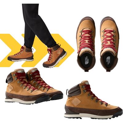 Buty turystyczne męskie The North Face Back-to-Berkley IV Leather WP A817Q r.42 Buty turystyczne męskie The North Face Back-to-Berkley IV Leather WP A817Q r.42