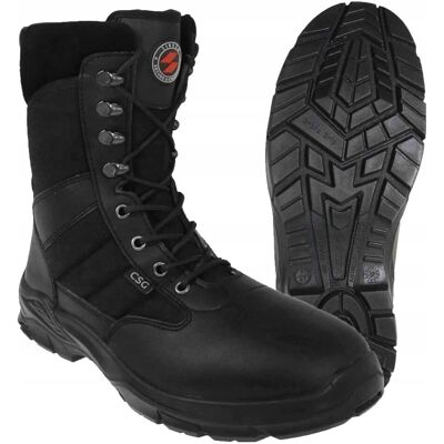 Buty Wojskowe Taktyczne Sibeza Csg Wodoodporne Z Mikrofibry Czarne 48 Buty Wojskowe Taktyczne Sibeza Csg Wodoodporne Z Mikrofibry Czarne 48