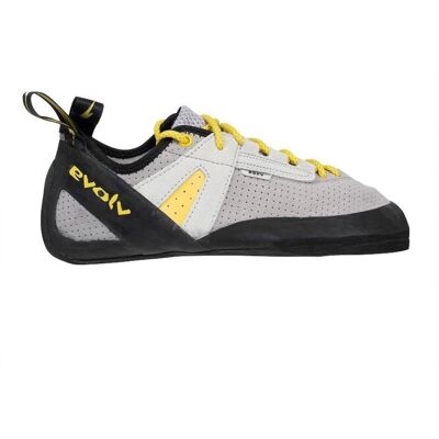 Buty Wspinaczkowe Evolv Defy Lace - Fog Grey-Banana us_9,5_42,5 Buty Wspinaczkowe Evolv Defy Lace - Fog Grey-Banana us_9,5_42,5