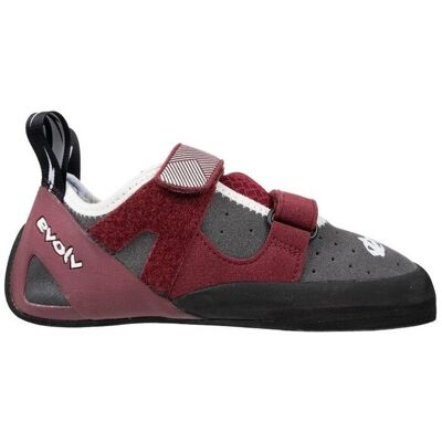 Buty Wspinaczkowe Evolv Elektra - Grey-Merlot us_6,5_37 Buty Wspinaczkowe Evolv Elektra - Grey-Merlot us_6,5_37