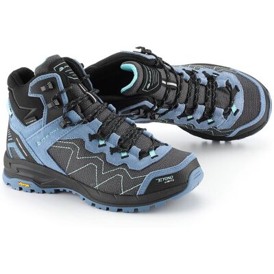 Buty wysokie trekkingowe damskie Alpine Pro Cerne 2 k.niebieski r.38 Buty wysokie trekkingowe damskie Alpine Pro Cerne 2 k.niebieski r.38