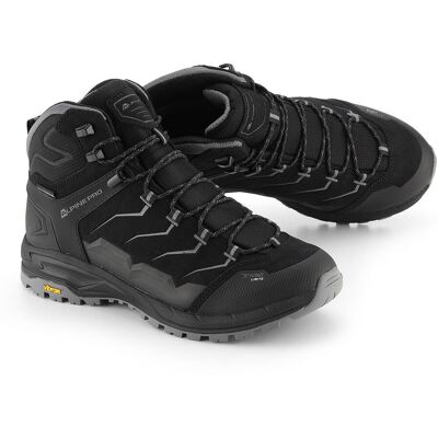 Buty wysokie trekkingowe unisex Alpine Pro Crede k.czarny r.41 Buty wysokie trekkingowe unisex Alpine Pro Crede k.czarny r.41